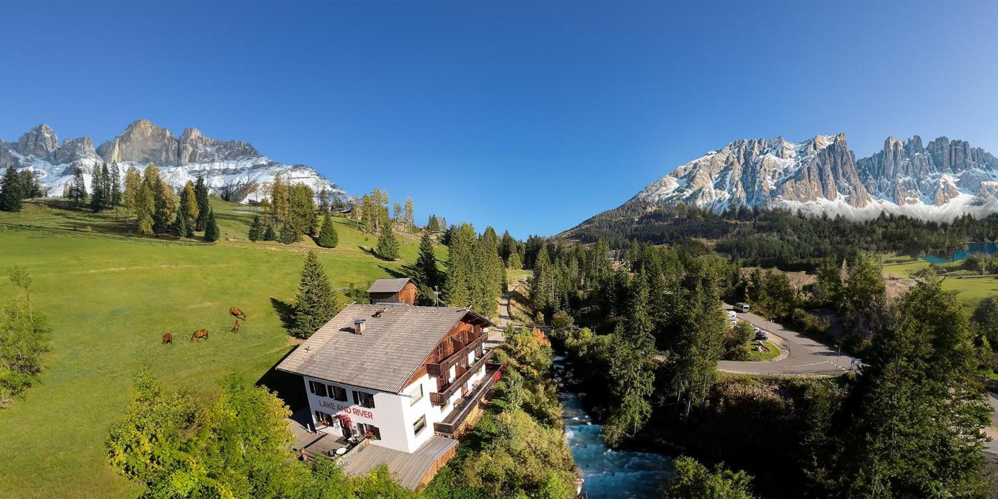 Lake & River Hotel Carezza al Lago Exterior foto